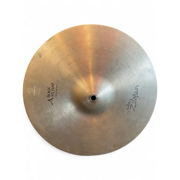 Used Zildjian 14in A Custom Rock Hi Hat Pair Cymbal