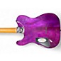 Used Schecter Guitar Research Diamond Series PT Purple Burst Burl Solid Body Electric Guitar
