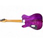 Used Schecter Guitar Research Diamond Series PT Purple Burst Burl Solid Body Electric Guitar