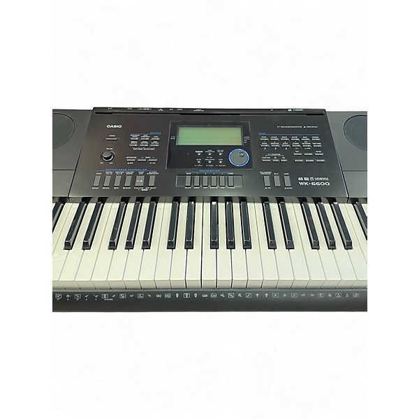 Used Casio WK6600 76 Key Portable Keyboard