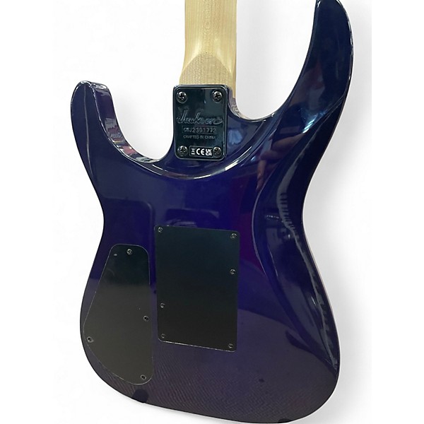 Used Jackson JS34Q Dinky Trans Purple Solid Body Electric Guitar
