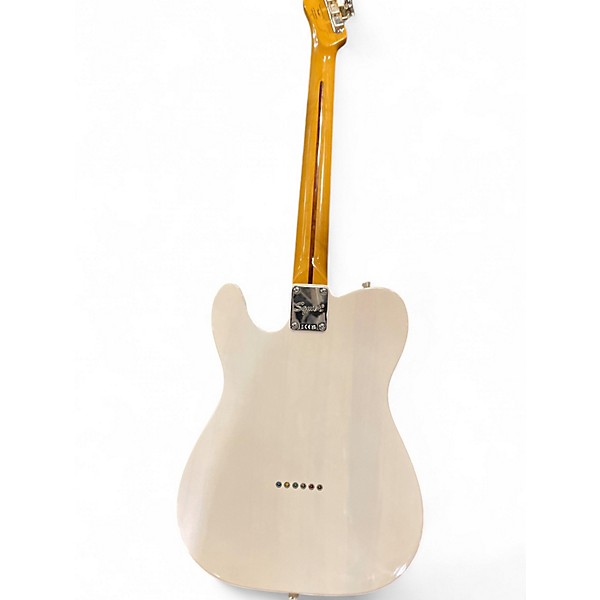 Used Squier Classic Vibe 1950S Telecaster Trans White Solid Body Electric Guitar