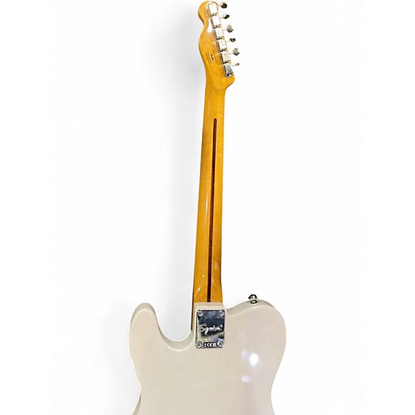 Used Squier Classic Vibe 1950S Telecaster Trans White Solid Body Electric Guitar