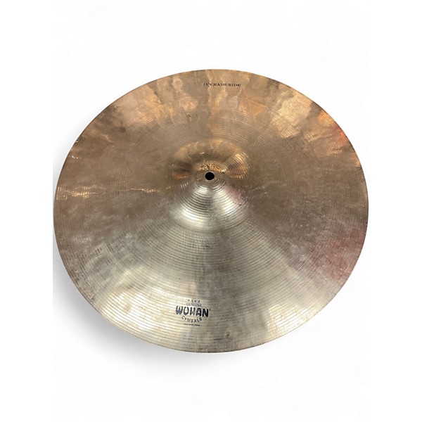 Used Wuhan Cymbals & Gongs 18in Crash/Ride Cymbal