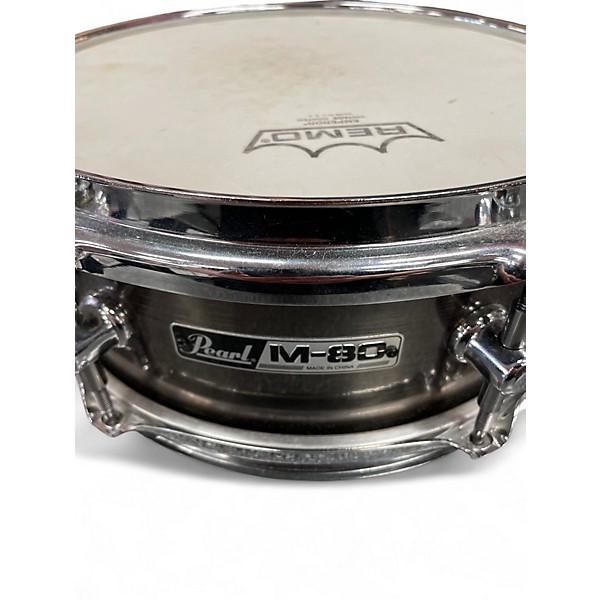 Used Pearl 10X4 M80 Gunmetal Gray Drum