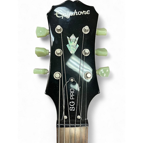 Used Epiphone SG Pro WHITE Solid Body Electric Guitar