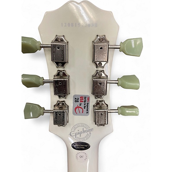 Used Epiphone SG Pro WHITE Solid Body Electric Guitar