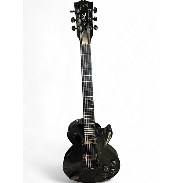 Used 2021 Gibson LES PAUL STUDIO DARK Ebony Solid Body Electric Guitar
