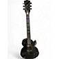 Used 2021 Gibson LES PAUL STUDIO DARK Ebony Solid Body Electric Guitar thumbnail