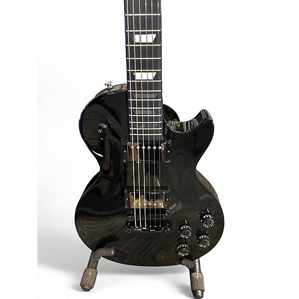 Used 2021 Gibson LES PAUL STUDIO DARK Ebony Solid Body Electric Guitar