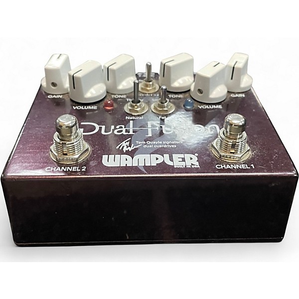 Used Wampler Dual Fusion Tom Quayle Signature Overdrive Effect Pedal