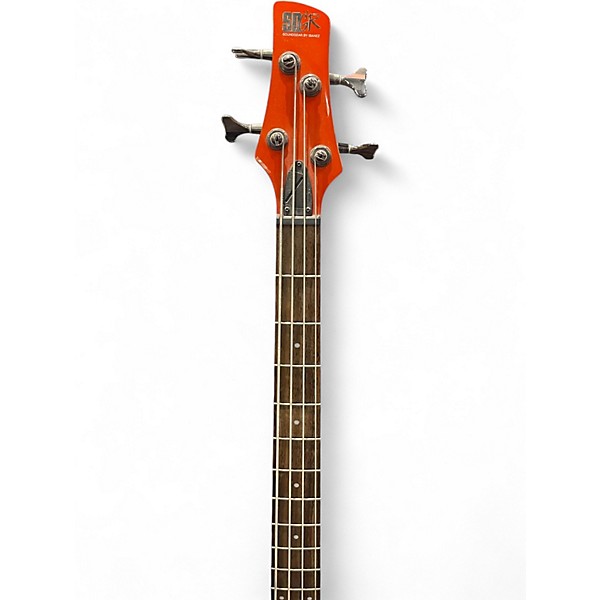 Used Ibanez SR300 Metallic Orange Electric Bass Guitar