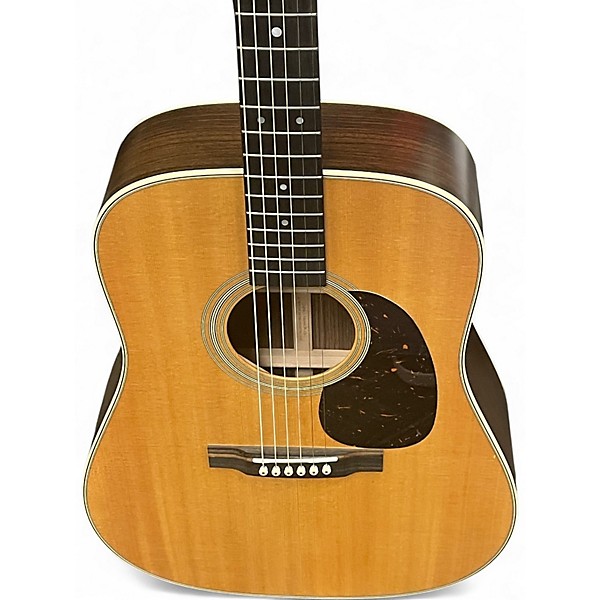 Used Martin D28 Satin Natural Acoustic Guitar