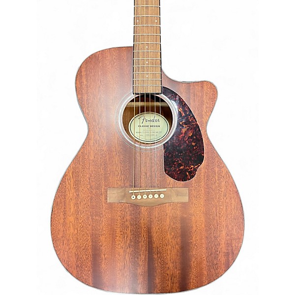 Used Fender CC-60SCE Mahogany Acoustic Electric Guitar