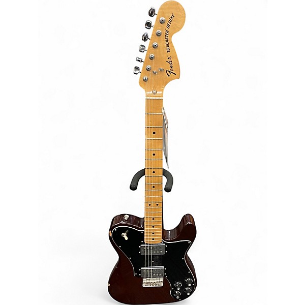Used Fender Classic Series '70s Telecaster Deluxe Brown Solid Body Electric Guitar