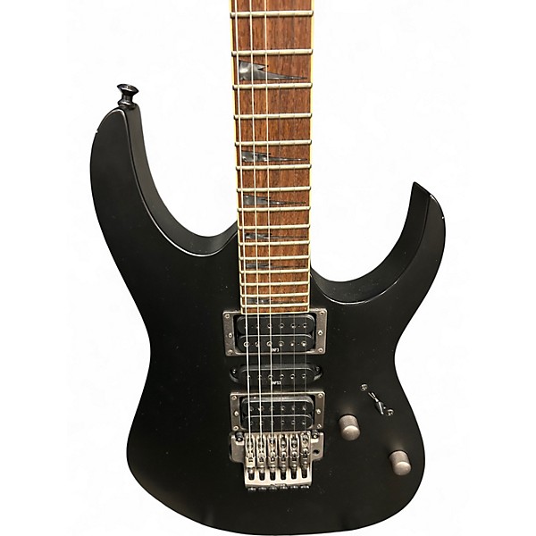 Used Ibanez RG5EX1 Satin Black Solid Body Electric Guitar