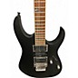 Used Ibanez RG5EX1 Satin Black Solid Body Electric Guitar