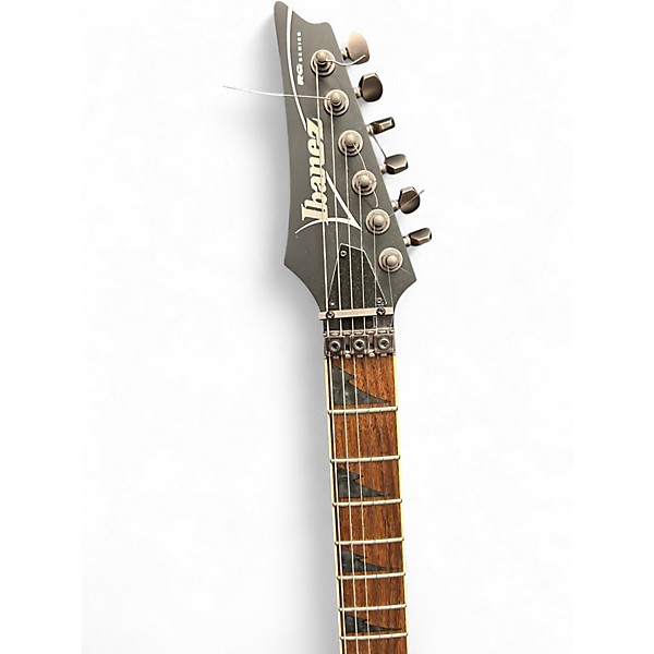 Used Ibanez RG5EX1 Satin Black Solid Body Electric Guitar