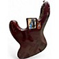 Used Fender Standard Jazz Bass V Red Electric Bass Guitar
