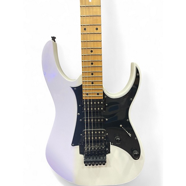 Used Ibanez RG450MB Alpine White Solid Body Electric Guitar