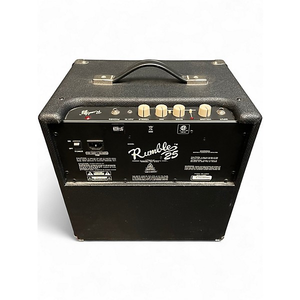 Used Fender Rumble 25 25W 1x8 Bass Combo Amp