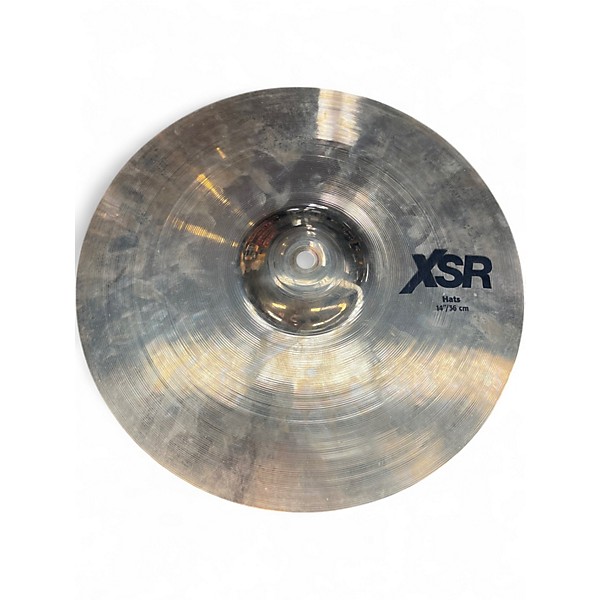 Used SABIAN 14in XSR Hi Hat Pair Cymbal