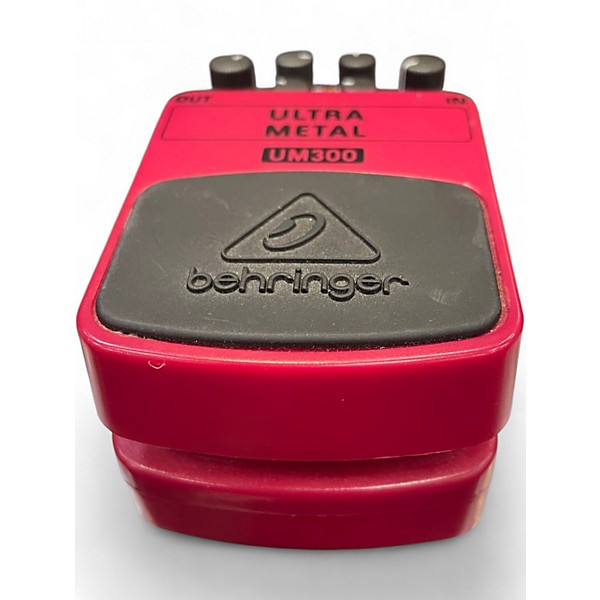 Used Behringer UM300 Ultra Metal Distortion Effect Pedal