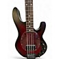 Used Sterling by Music Man Ray34 Dark Scarlet Burst Electric Bass Guitar