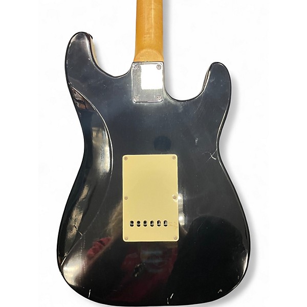 Used J Reynolds Strat-Style Lefty Black Electric Guitar