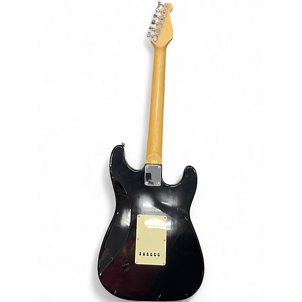 Used J Reynolds Strat-Style Lefty Black Electric Guitar