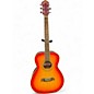 Used Oscar Schmidt OF2CS Lefty Cherry Sunburst Acoustic Electric Guitar thumbnail