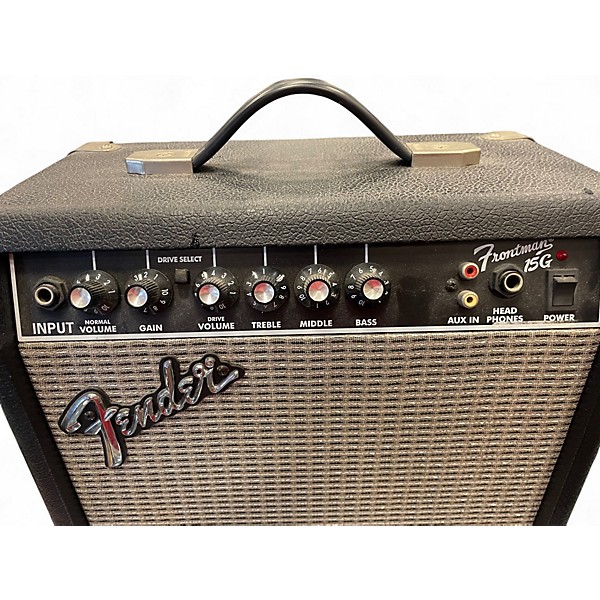 Used Fender Frontman 15G 15W Guitar Combo Amp