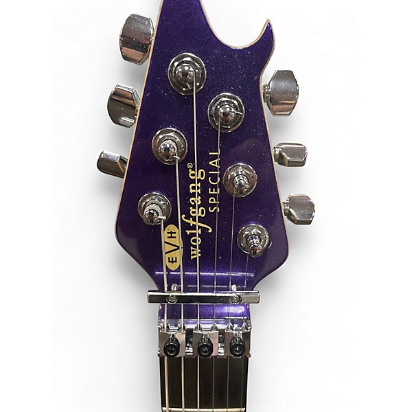Used EVH Wolfgang Special Purple Solid Body Electric Guitar