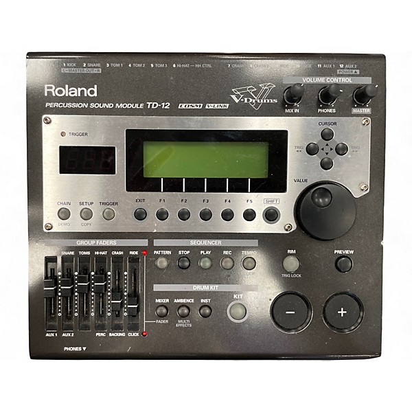 Used Roland TD-12 Electric Drum Module