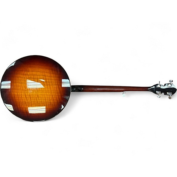 Used Savannah SB080 5 STRING BANJO NATURAL MAHOGANY Banjo