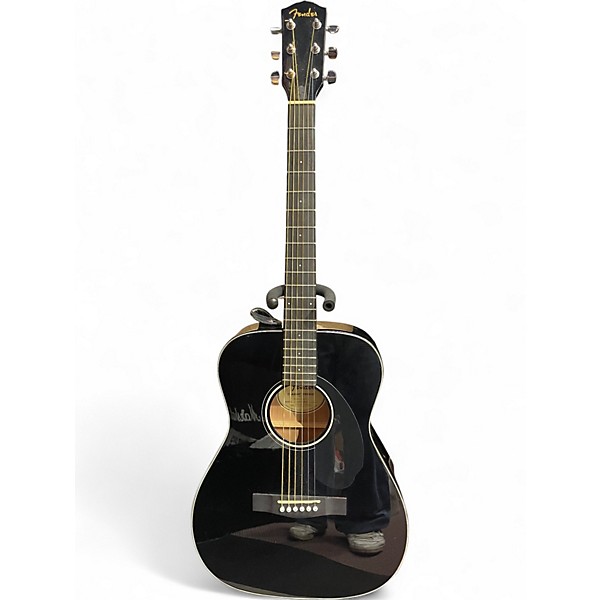 Used Fender CD60S BLACK Acoustic Guitar