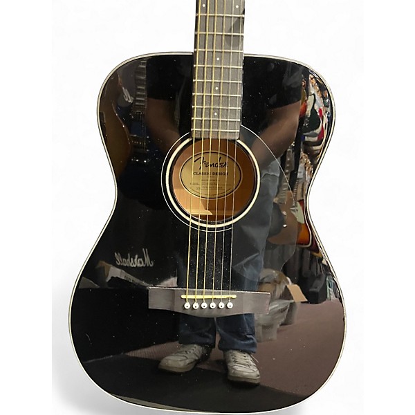 Used Fender CD60S BLACK Acoustic Guitar