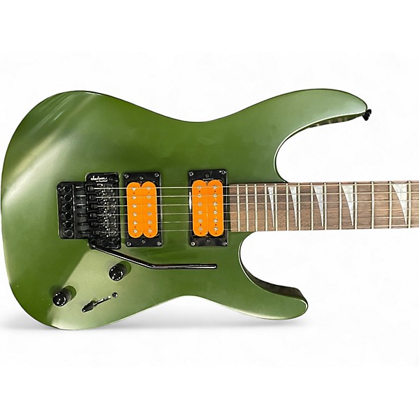 Used Jackson DK2XR ARMY DRAB Solid Body Electric Guitar