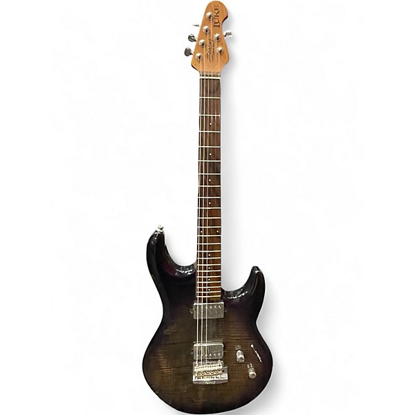 Used Sterling by Music Man Luke LK100 2 Color Sunburst Solid Body Electric Guitar