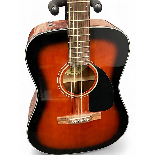 Used Fender DG60 Sunburst Acoustic Guitar