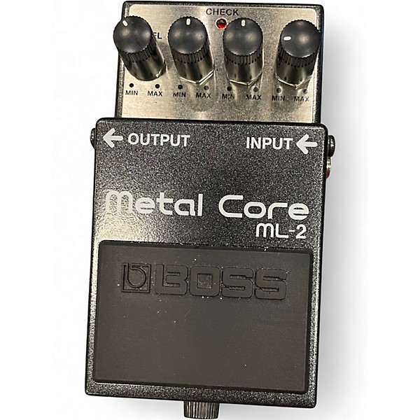 Used BOSS ML2 Metal Core Distortion Effect Pedal