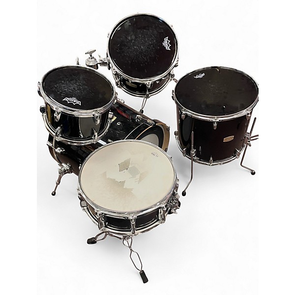 Used Yamaha 5 Piece Stage Custom BLACK Drum Kit