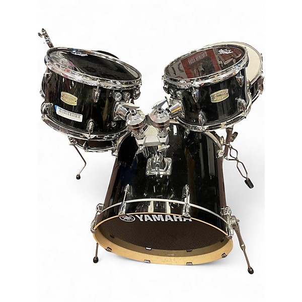 Used Yamaha 5 Piece Stage Custom BLACK Drum Kit