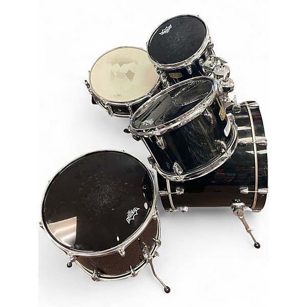 Used Yamaha 5 Piece Stage Custom BLACK Drum Kit
