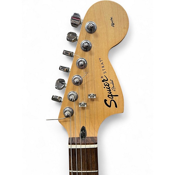 Used Squier Bullet Stratocaster Black Solid Body Electric Guitar