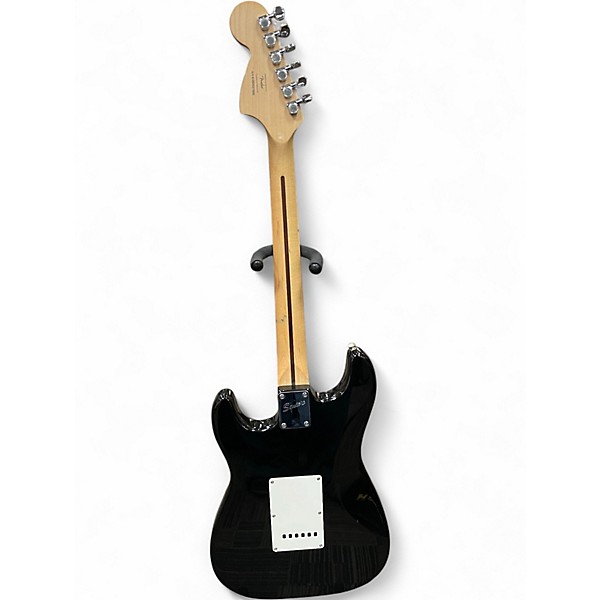 Used Squier Bullet Stratocaster Black Solid Body Electric Guitar