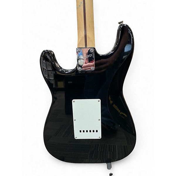 Used Squier Bullet Stratocaster Black Solid Body Electric Guitar