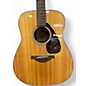 Used Yamaha FG700S Natural Acoustic Guitar