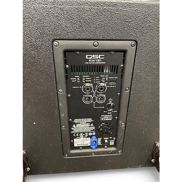 Used QSC KW181 1000W Powered Subwoofer