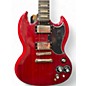 Used 2014 Epiphone SG Pro Red Solid Body Electric Guitar